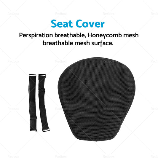 Universal Motorcycle Pillow Pad Cushion Cover Motorbike Seat Cover Breathable