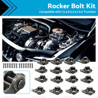 Rocker Arms with Upgraded Trunion Kit Installed Suitable for LS 4. 8 5. 3 5. 7 6. 0