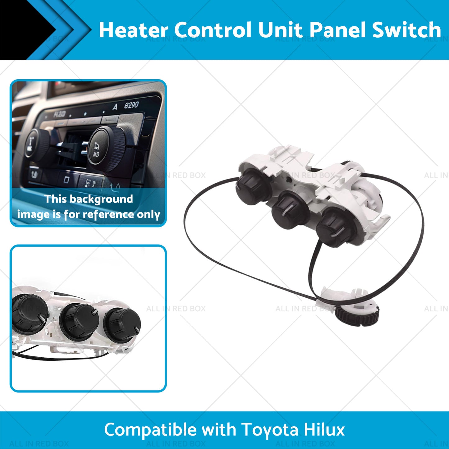 AC Heater Control Unit Panel Switch for Toyota Hilux N70 Workmate SR 2011-2015