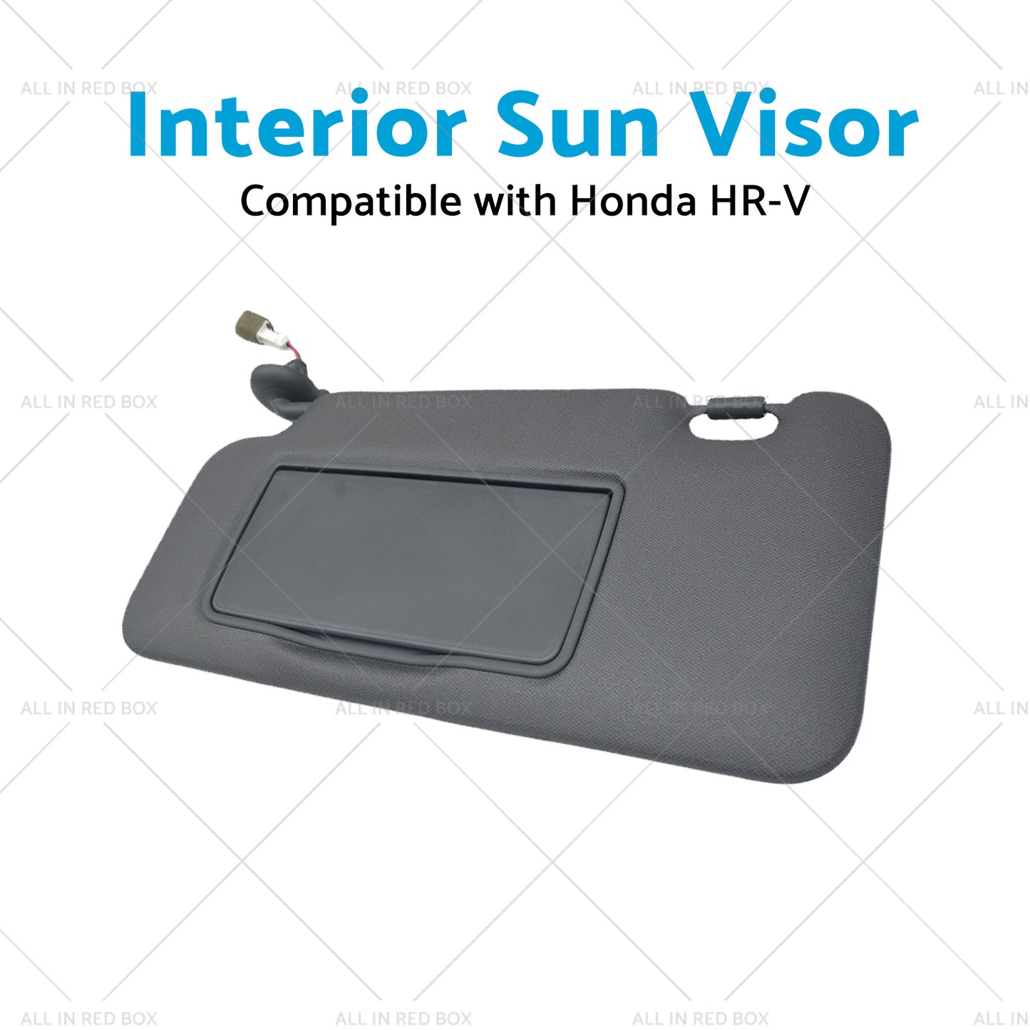 Driver Side Interior Sun Visor Suitable for 2016-2022 83280-T7W-A12ZA Honda HR-V