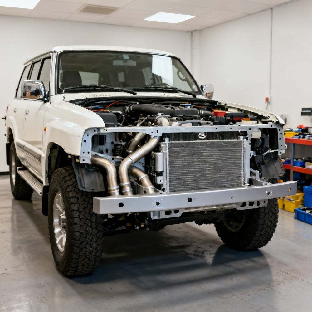 Radiator Suitable for Nissan Patrol Y61 GU 3 4 5 4.8L TB48 Petrol 2001-On