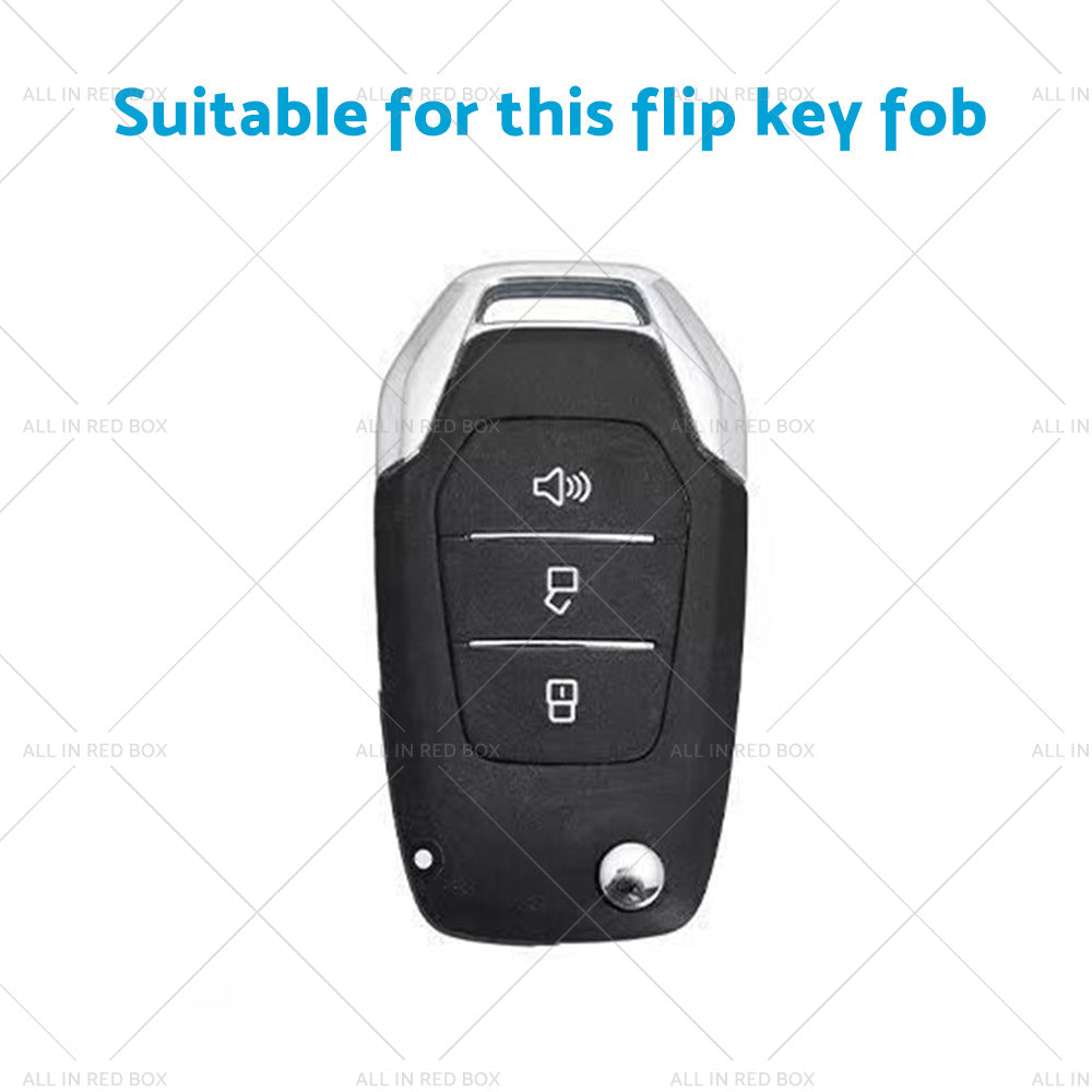 Zinc Alloy Car Flip Remote Key Fob Case Cover Shell Suitable For LDV T60 Pro