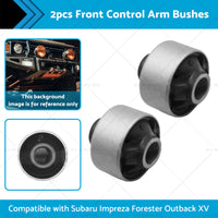 2x Front Lower Control Arm Bush Suitable For Subaru Impreza Forester Outback XV