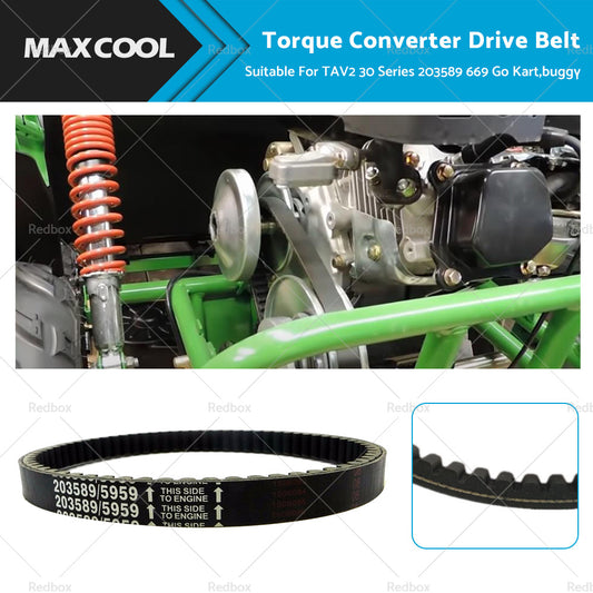 Torque Converter Drive Belt Suitable For TAV2 30 Series 203589 669 Go Kart,buggy