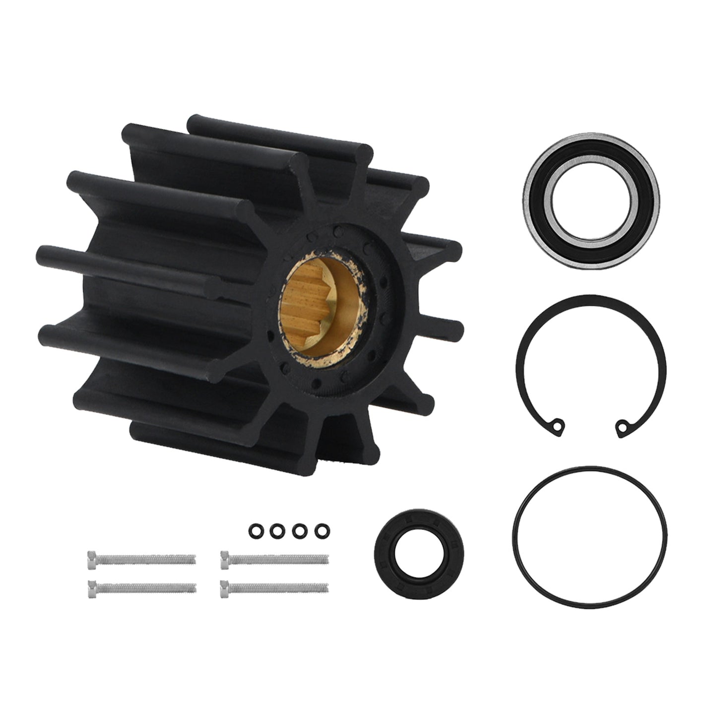 Impeller Seal Water Pump Rebuild Kit Suitable for Many Volvo Penta 3.0 4.3 5.0