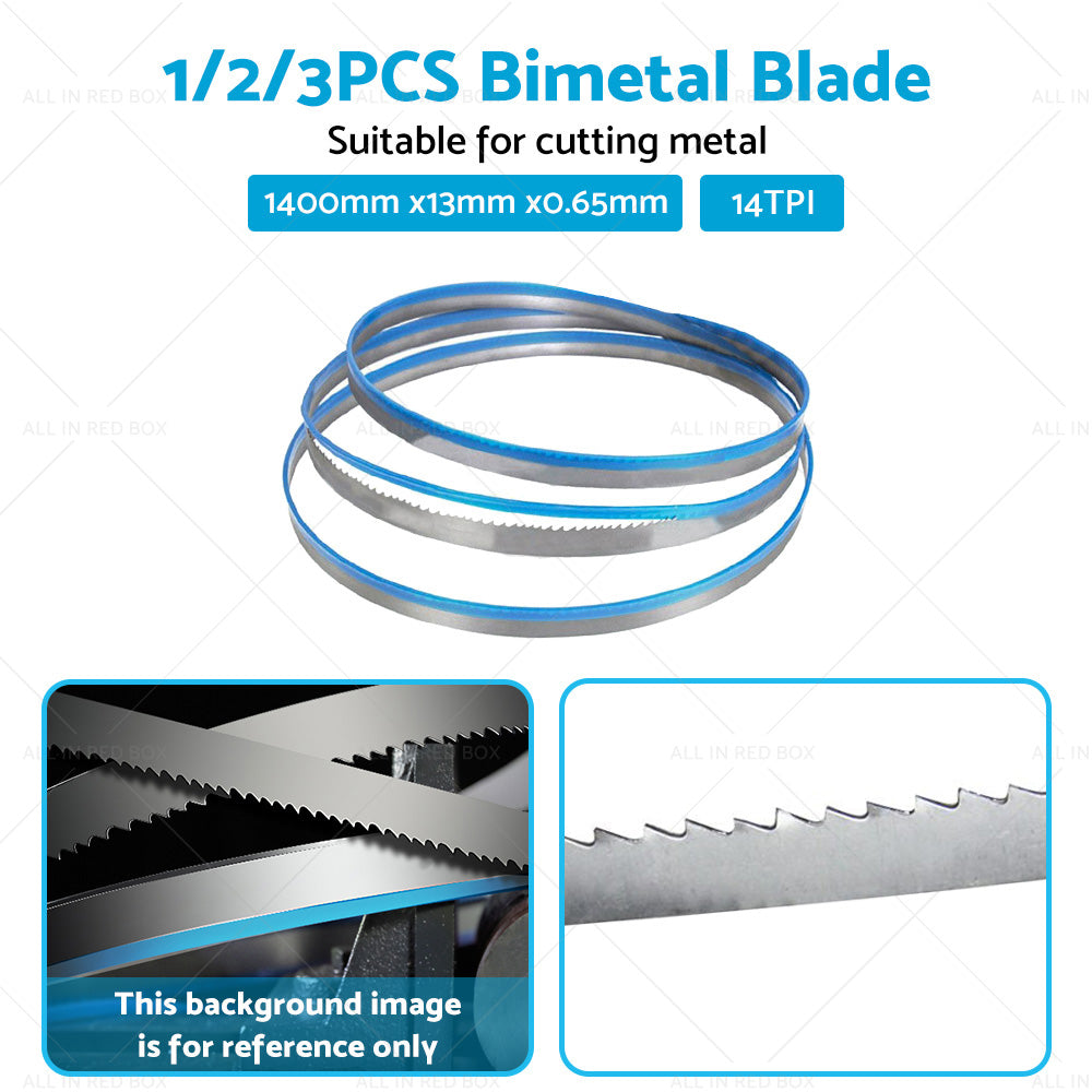 BI Metal Bimetal Band Saw Bandsaw Blade 1400mm x13mm x 14 TPI For Metal Cutting