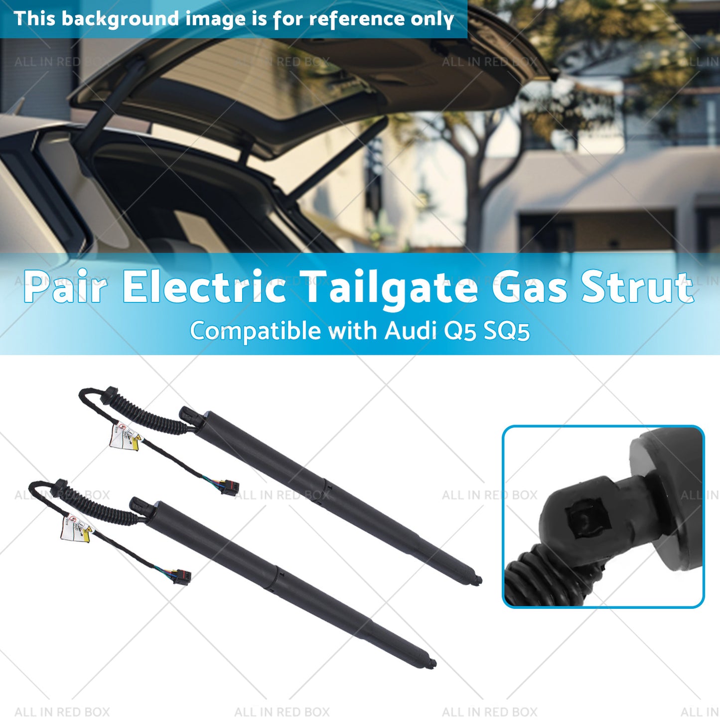 Pair Left or Right Suitable For Audi Q5 SQ5 80A827851A Electric Tailgate Gas Strut