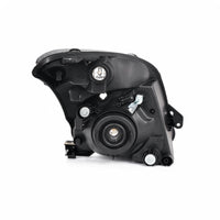 Headlight Assembly Set Black Housing with LED Globes Suitable for LH RH Front - ZT2