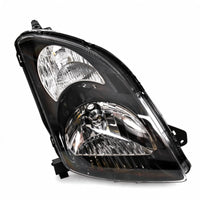 Head Light Assembly Black Pair Suitable for Suzuki Swift Sport RS416 2005-2011 - BD2