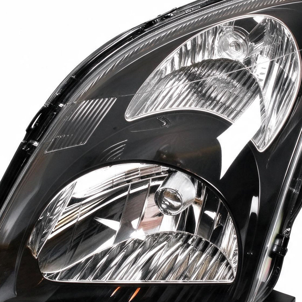 Head Light Assembly Black Housing Suitable for Toyota Hilux Vigo Fortuner - XQ1