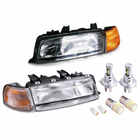 Head Light With Corner Lamp LED Globes Set Suitable for Holden Commodore VN - BD2