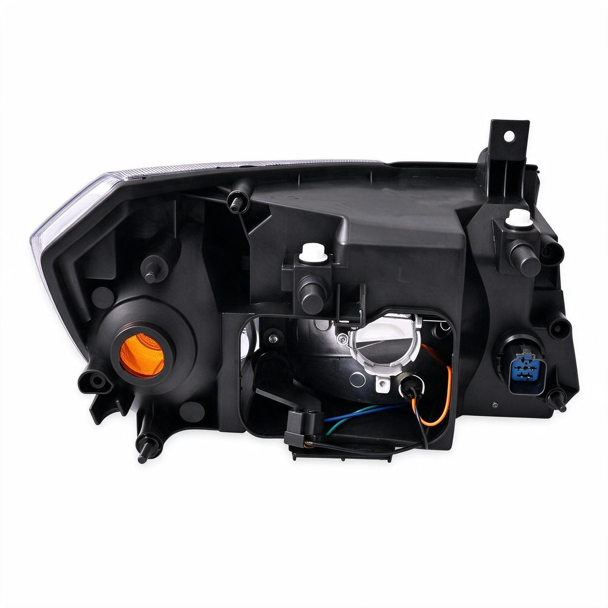 Head Light Assembly LHD Manual Adjust LED H4 Pair Suitable for Ford Transit VH - BD2