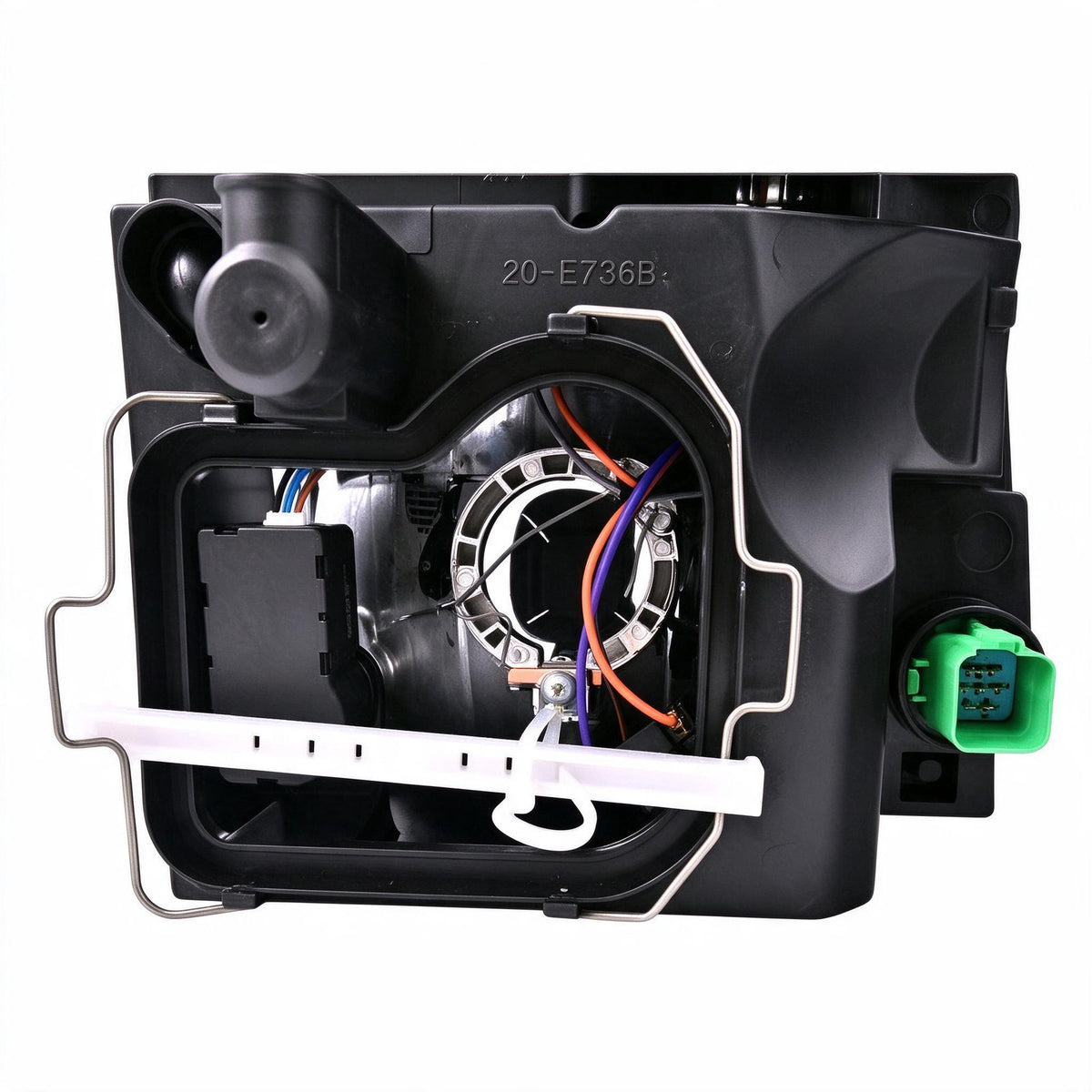 Headlight Assembly LHD with LED Globes Set Suitable for Ford Transit 2014-2023 - BD2