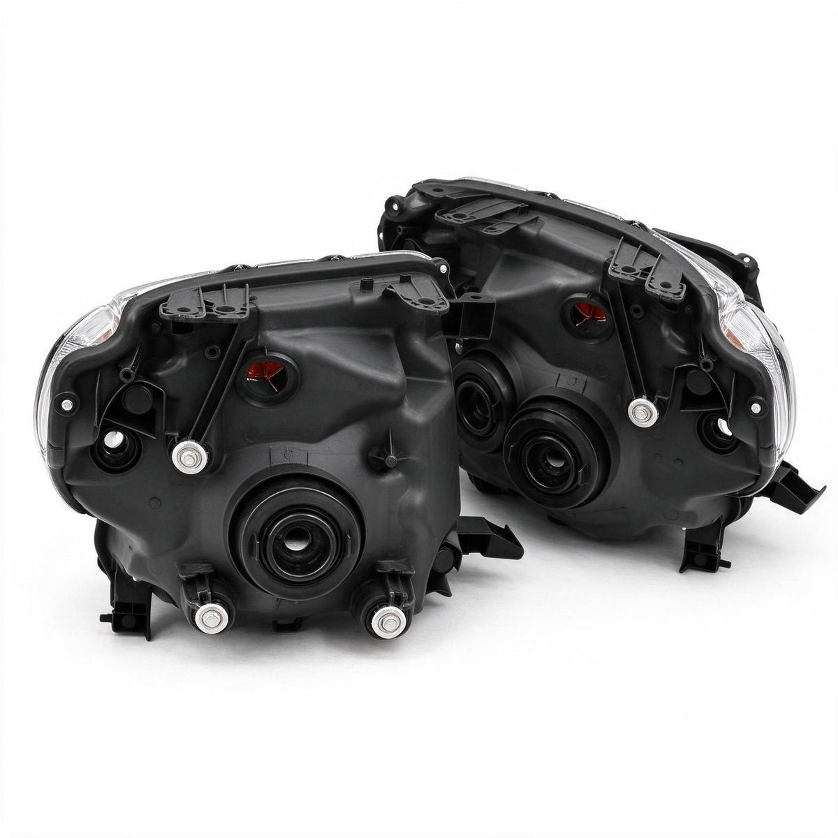 Head Light Assembly Black LHD LED Globes Suitable for Ford Ranger PX 2011-2022 - ZT2