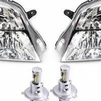 Head Light AM With Park Light Hole LED Globes Set Suitable for Holden Rodeo RA - XQ1