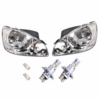Head Light Assembly LH RH with LED Globes Suitable for Hyundai Getz 2007-2009 - BD1