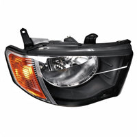 Head Light Round Reflector Amber Indicator LED Globes Suitable for Mitsubishi - BD1