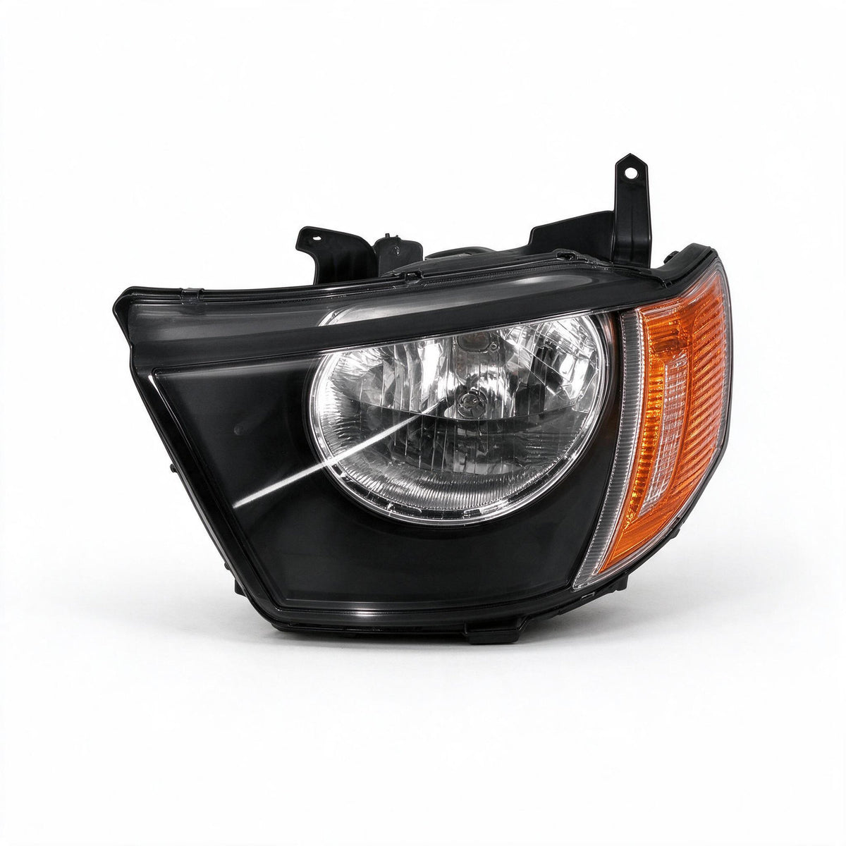 Head Light Round Reflector Amber Indicator LED Globes Suitable for Mitsubishi - ZT2