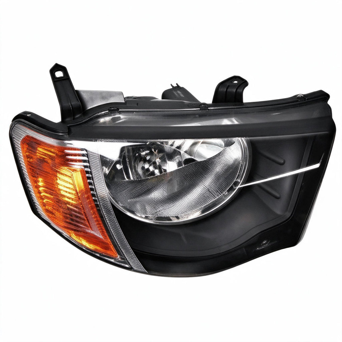 Head Light Round Reflector Amber Indicator Suitable for Mitsubishi Triton ML GLS - BD1