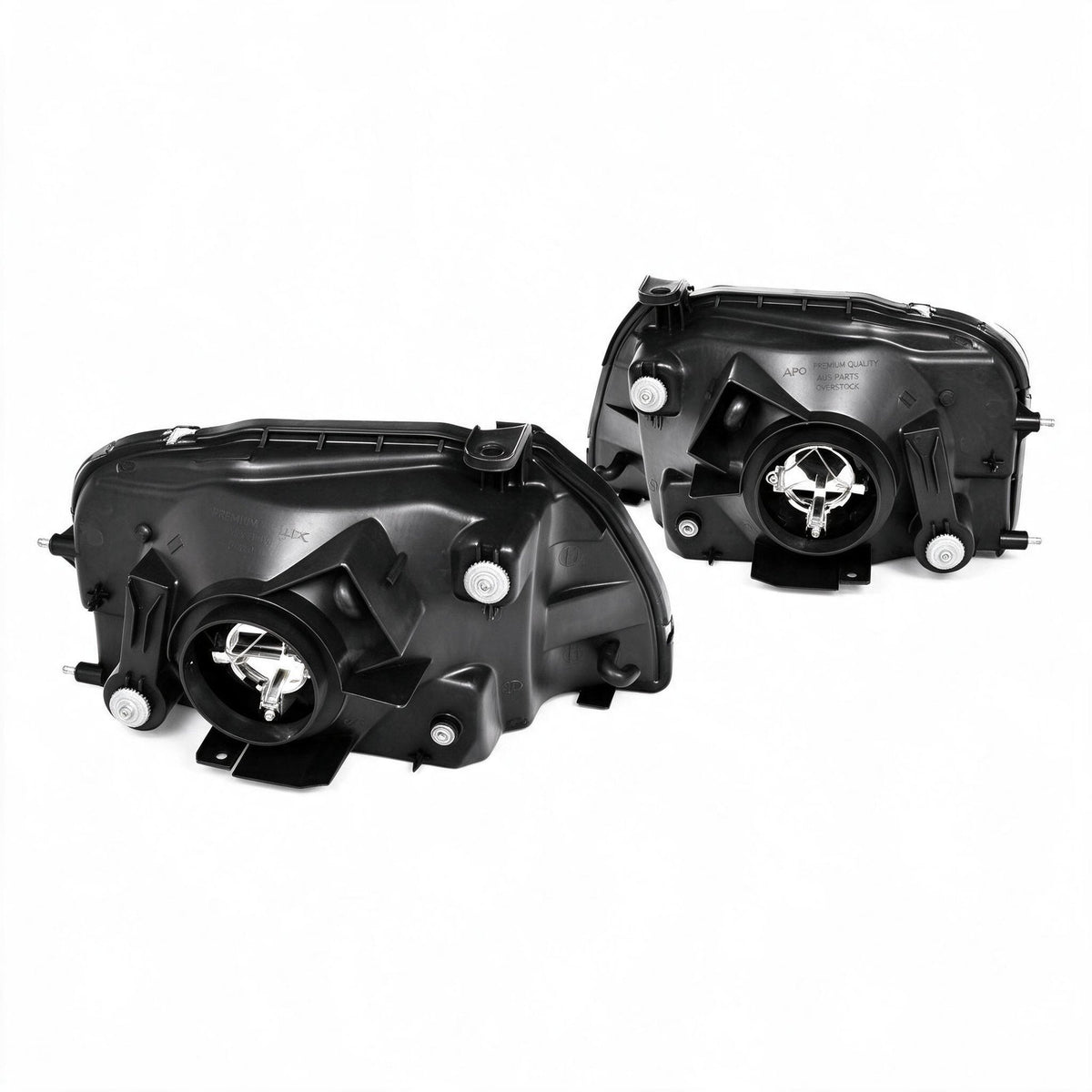 Head Light Big and Bar Lamp AM Set of 4 Suitable for Mitsubishi Triton 2006-2015 - BD1