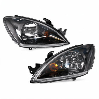 compare product Headlight Assembly Black Housing Set LH RH Suitable for Mitsubishi Lancer CH