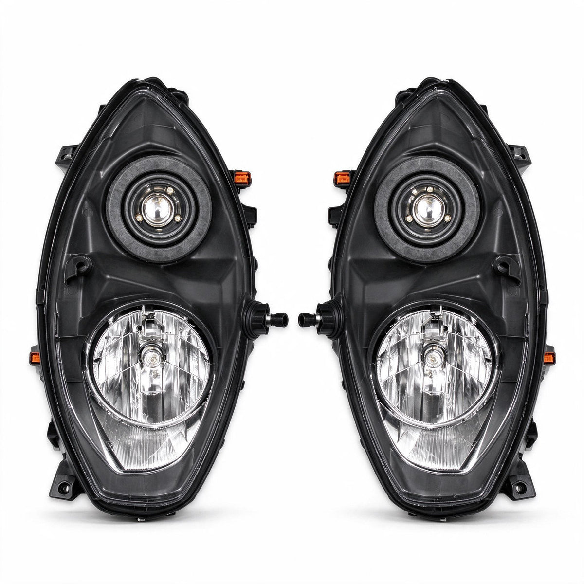 Headlight Assembly Chrome LED H4 HB3 Suitable for Toyota Camry CV36 2004-2006 - ZT2