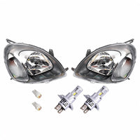 Head Light Assembly AM with LED H4 T10 Globes Suitable for Toyota Echo Hatch - BD1