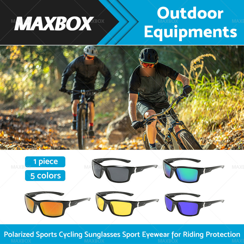Men Polarized Sports Sunglasses Running Cycling Wrap Around Fishing Driving