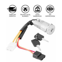 Ignition Lock Barrel Switch  Key For Vauxhall Opel Vivaro Renault Master Trafic