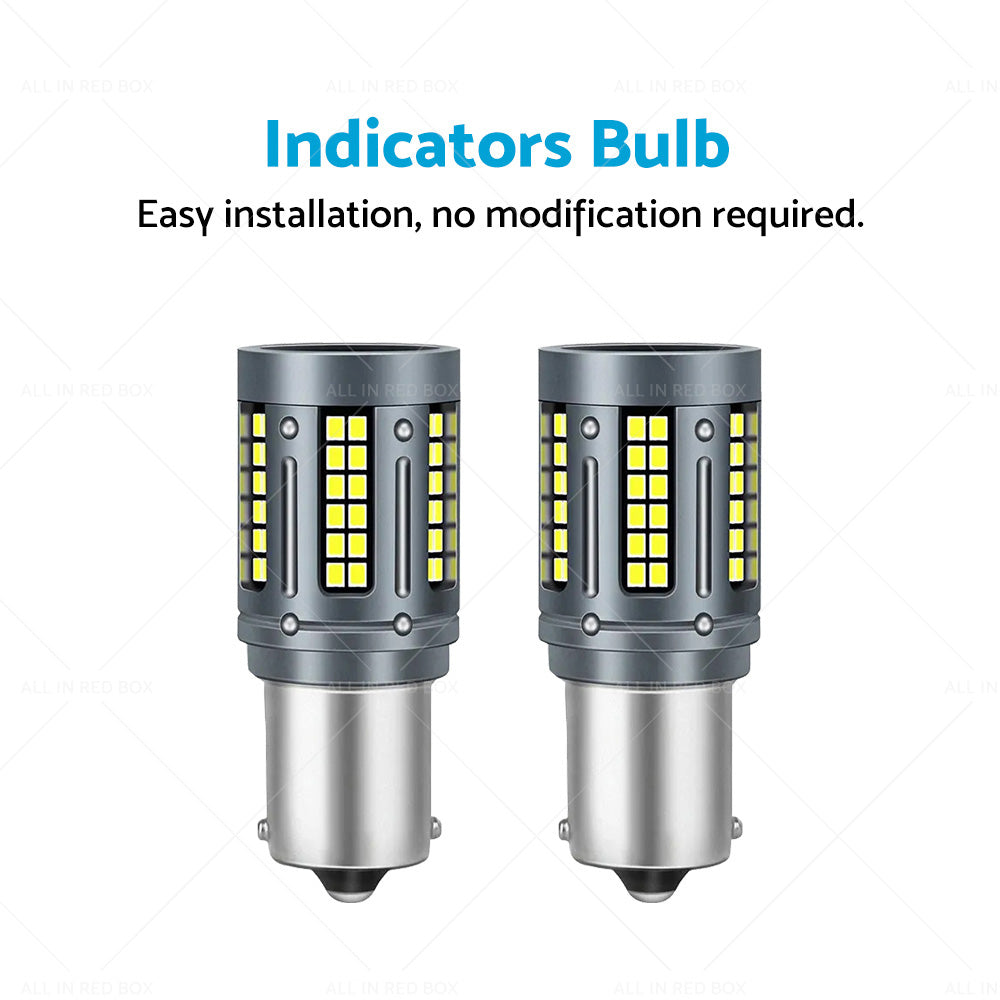 {{ LED White Rear Reverse Bulbs BA15s Suitable For Holden Commodore VT VX VY VZ VE }} - Buy Car Parts Online at {{ Kaka Auto Parts }}.