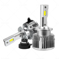 2PCS D4S LED Headlight Bulb Replace HID Xenon White 90W 6000K Conversion Kit