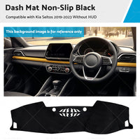 Non-Slip Dash Mat Suitable For Kia Seltos 2019-2023 Without HUD Dashboard Cover