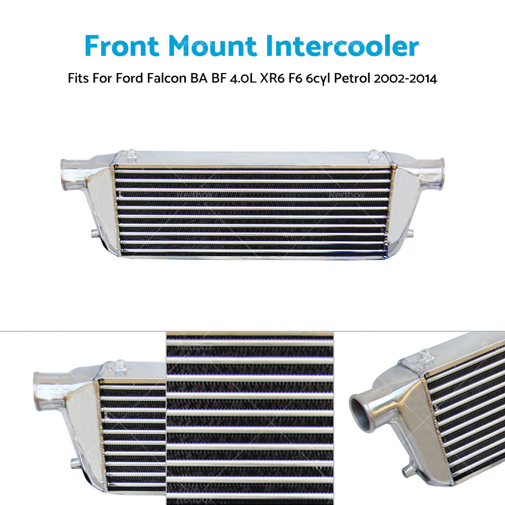 FRONT MOUNT INTERCOOLER fit FORD FALCON BA BF 4. 0 XR6 F6 TYPHOON PETROL 2002-14