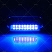 2x Blue 27LED Underwater Boat Marine Transom Light 316 Stainless Steel Pontoon