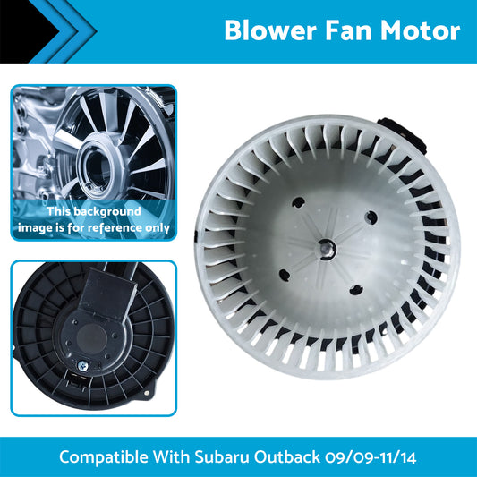 HVAC Blower Fan Motor 2 Pins Dashboard Suitable For Subaru Outback 2009-2014