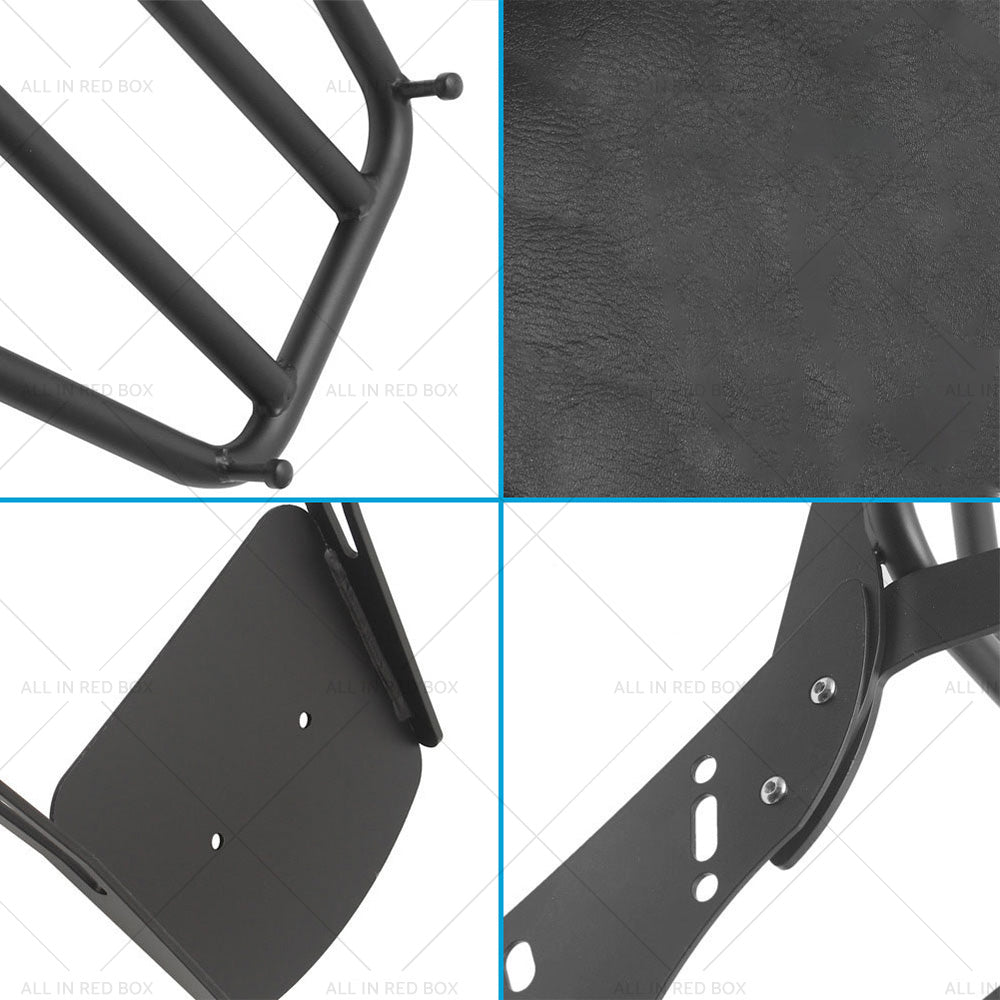 Rear Backrest Sissy BarLuggage Rack Pad Suitable for Honda Rebel CMX500 CMX300