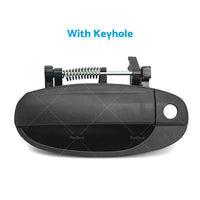 Front Outer RH Right Hand Door Handle Black For Holden Barina TK Hatch 2005~2011