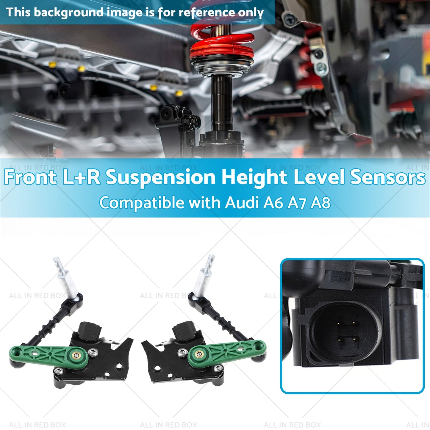 Front LR Suspension Height Level Sensors 4H0941285G Suitable for Audi A6 A7 A8