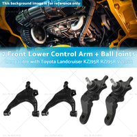 2 Lower Control ArmBall Joint Suitable for 96-03 Toyota Landcruiser KZJ95R
