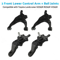 2 Lower Control ArmBall Joint Suitable for 96-03 Toyota Landcruiser KZJ95R