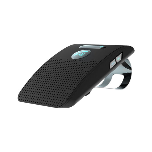 Wireless Car Bluetooth Handsfree Speaker Phone With Sun Visor Clip Black