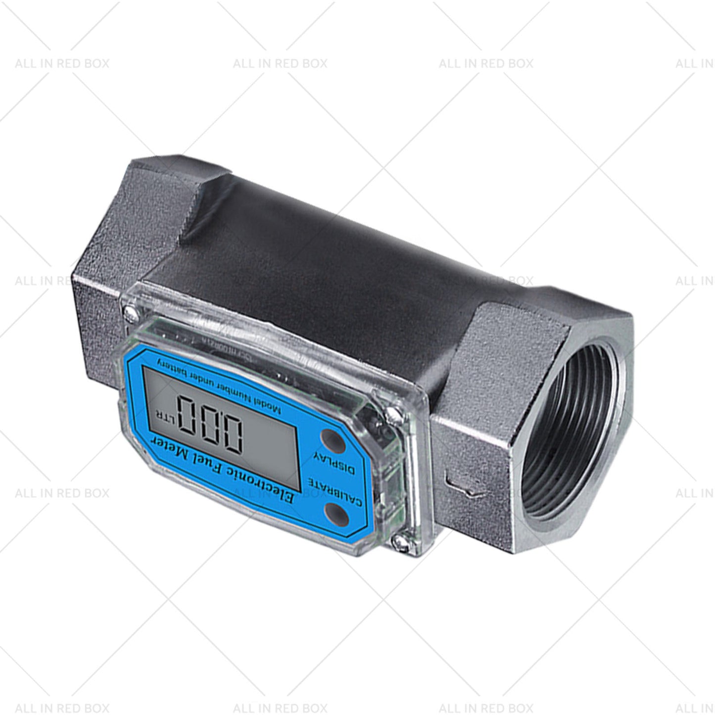 1. 5 inch Turbine Digital Diesel Water Fuel Flow Meter Oval Gear Flow Gauge