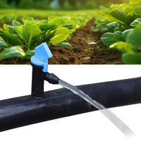 100PCS Drip Flag Emitter Flag Dripper for Garden Drip Irrigation Dropper 8L H