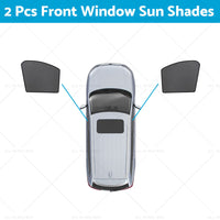 Car Window Sun Shades Suitable for LDV D90 2017-2023 Rear Magnetic Blind Mesh