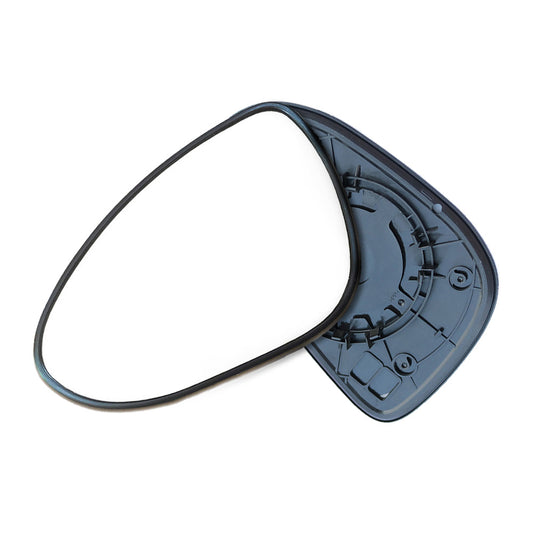 Left Mirror Glass With Back Plate Suitable For Holden Barina 2011–Onward Non-Heated
