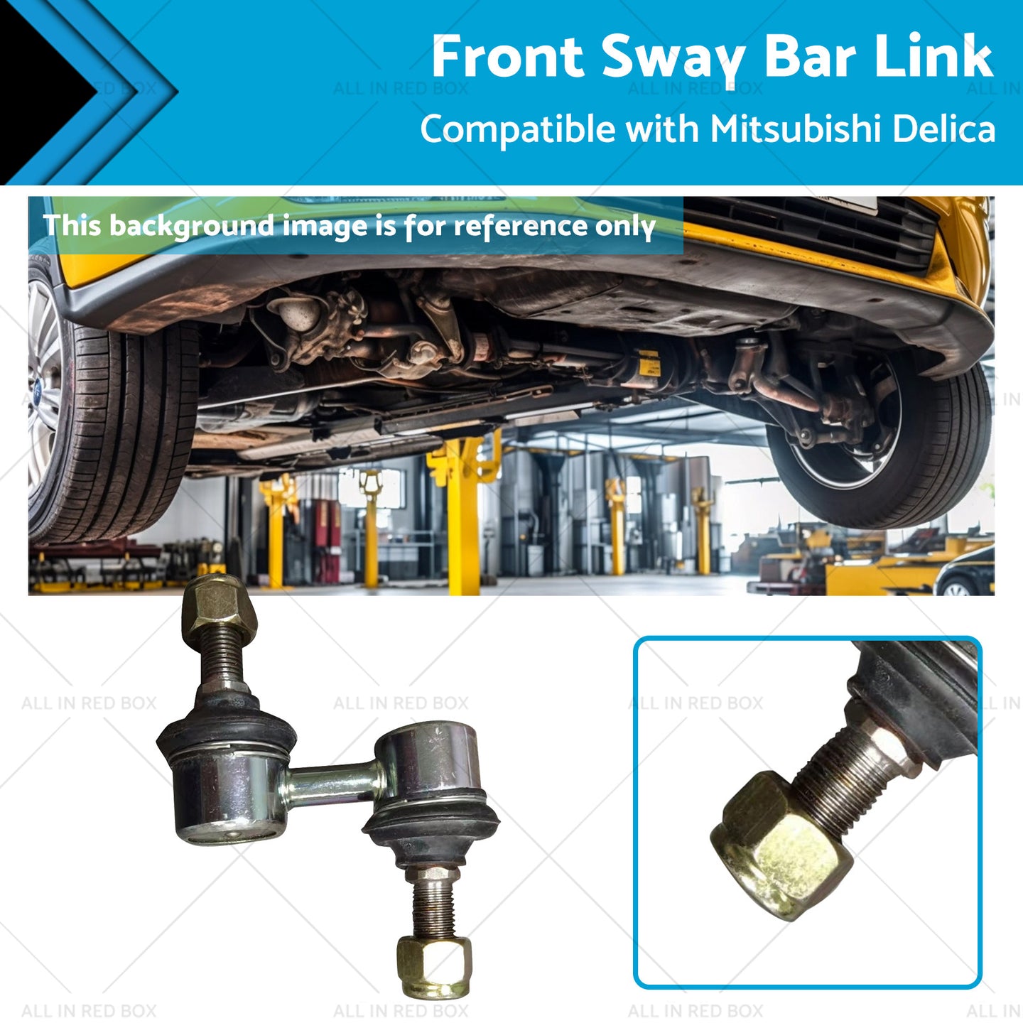 {{ Front Stabilizer Sway Bar Link Suitable For Mitsubishi Delica PD8W 1994-2004 }} - Buy Car Parts Online at {{ Kaka Auto Parts }}.