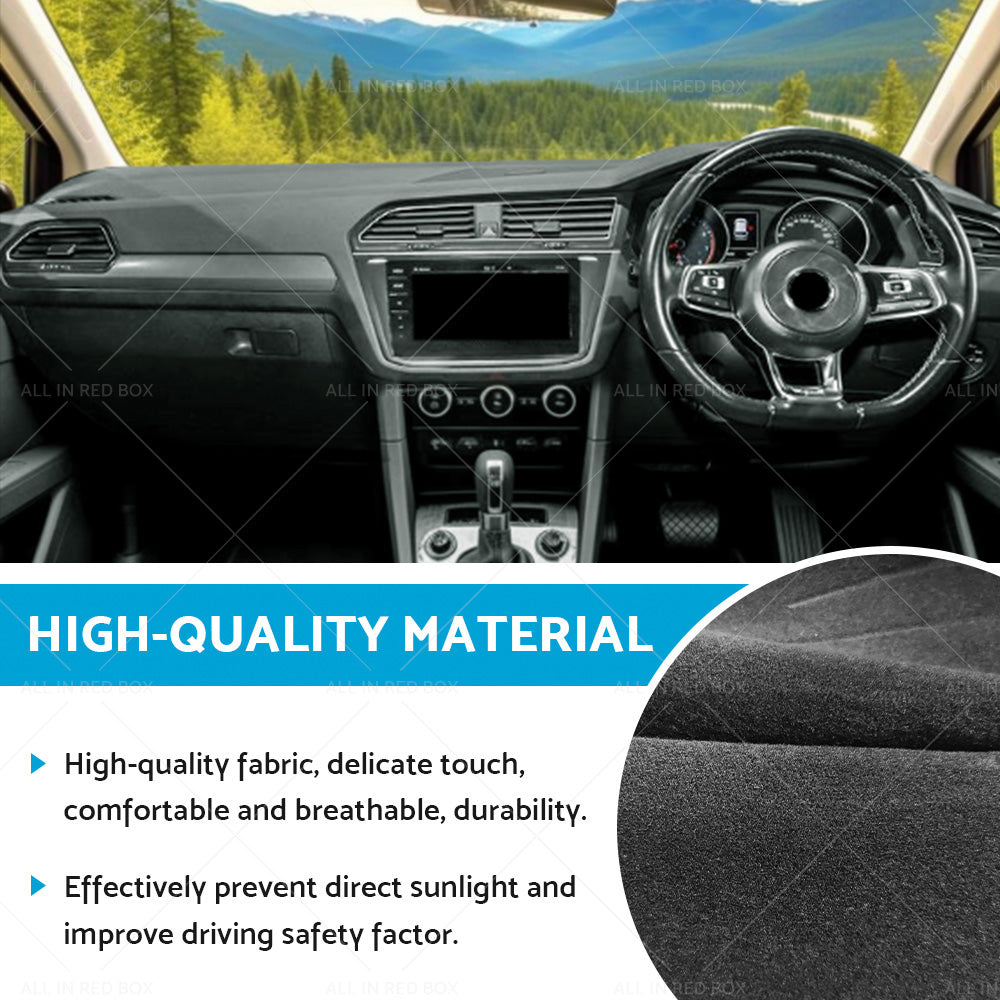 Non-Slip Dash Mat Suitable For Volkswagon Tiguan 5N 5 2016-2022 Dashboard Cover