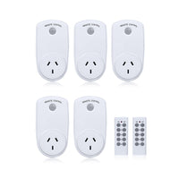 1/3/5 Pack Home Wireless Power Switch Mains Sockets & Remote Controllers AU Plug