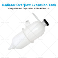 Radiator Overflow Expansion Tank Suitable for 3. 0L Toyota Hilux KUN16 KUN26 1KD