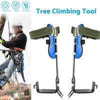 2 Gears Adjustable Safety Tree Climbing Spike Set Survival Hunting Climbing Tool